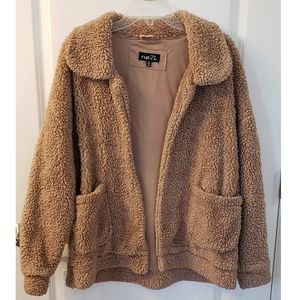 Brown Sherpa Jacket